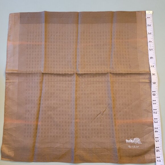 3 Vintage Designer Handkerchiefs Robert J Smillie ,FLANDRE CLUB, Papado - Picture 6 of 7